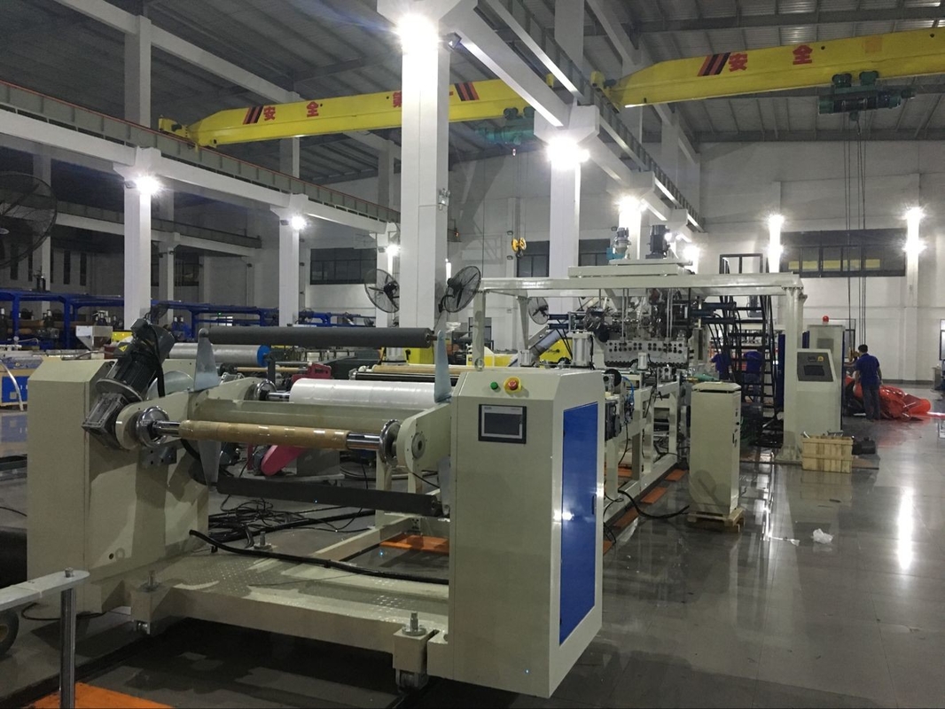 Single Screw 1000mm PP PE Sheet Extrusion Machine Thermoforming for HIPS