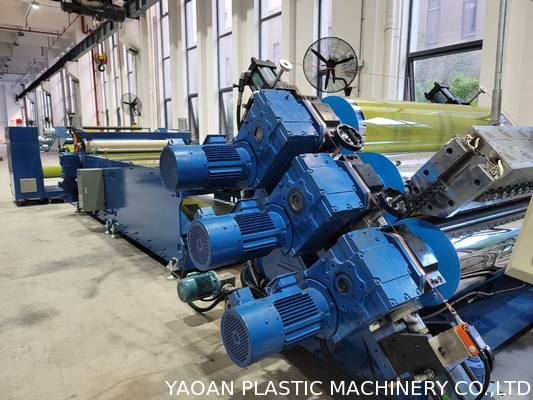 セリウムによって証明されるプラスチック シートPLCの放出機械500kg/H 100rpm