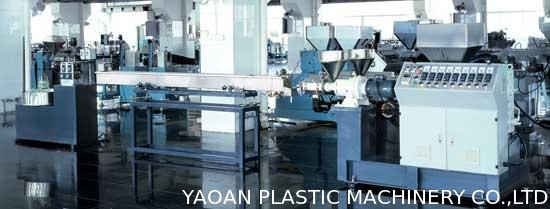 新型PP、PE、ポリ塩化ビニールの3色を作るプラスチック藤機械杖/椅子/Teapoyのための2色および単一色のプラスチック