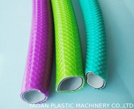 PVC 柔軟な消防ホース生産ライン 蛇の皮ガスのパイプ 消化ライン ガーデンホースマシン