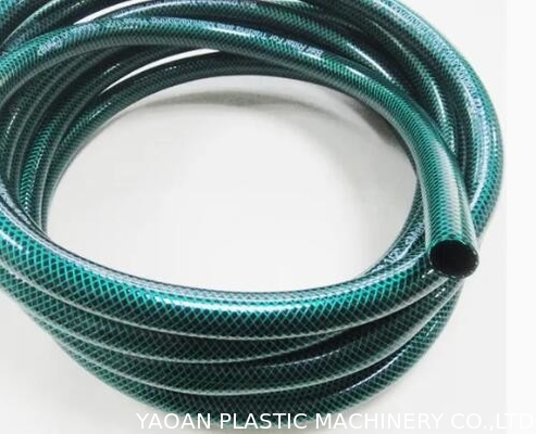 PVC ガーデンホース エクストルーション製造機械 PVC 繊維強化ソフトパイプ生産ライン