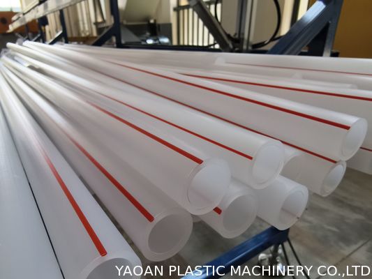 プラスチックPE HDPE PPR 水ガスオイル供給パイプ 排気管 生産ライン シングルスクリュー排気管製造機械